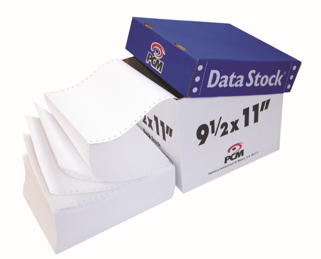 Papel PCM DS00223000B - DATA STOCK 9½ X 5½ 2T C/3000 BCO Papel PCM DS00223000B - DATA STOCK 9½ X 5½ 2T C/3000 BCO